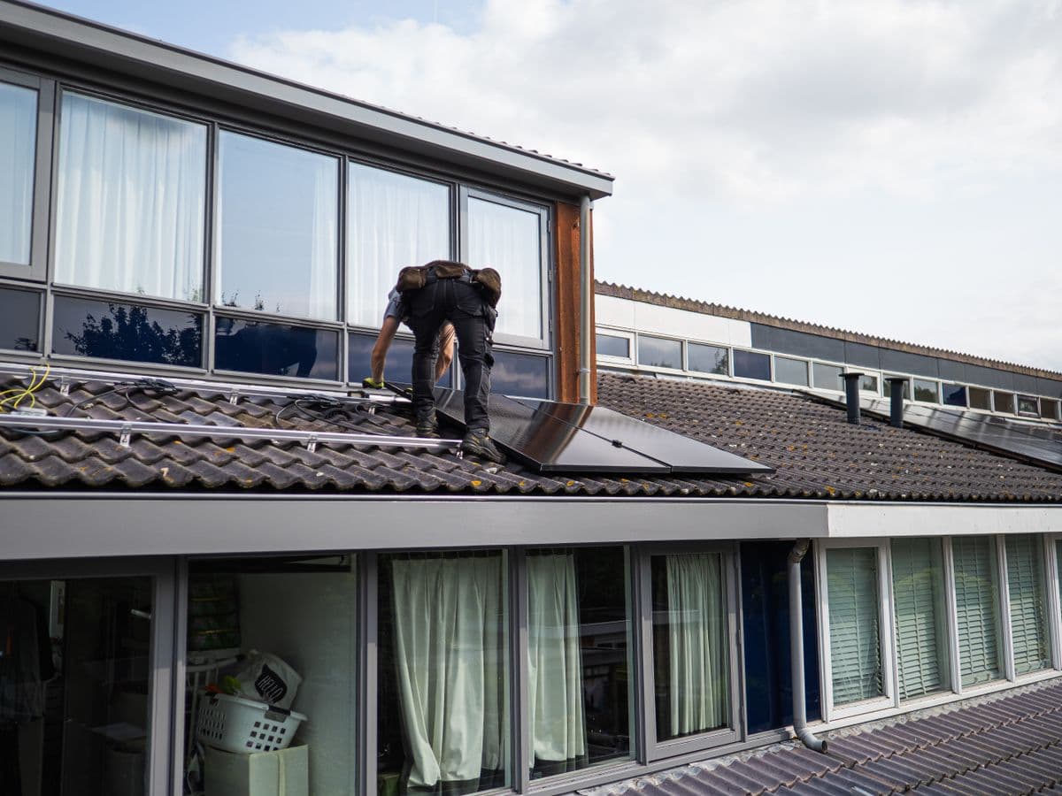 Commercial Rooftop Solar Installation